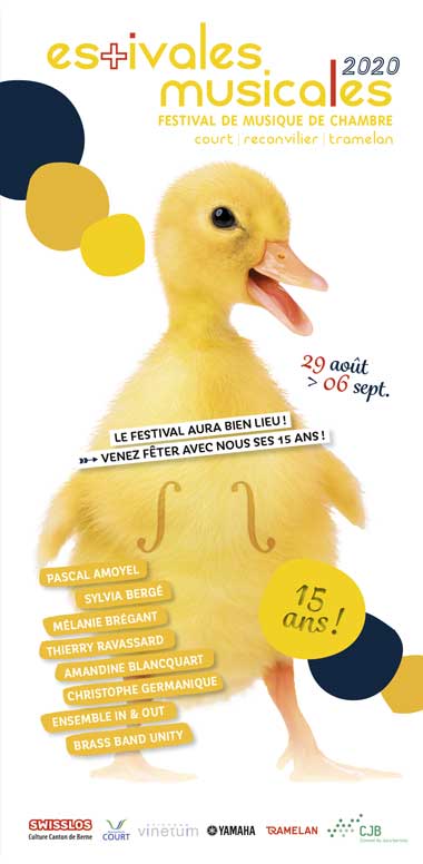 Estivales Musicales Flyer 2020