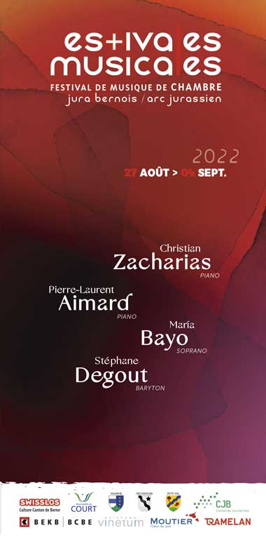 Estivales Musicales Flyer 2022