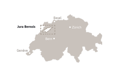 Map Arc Jurassien